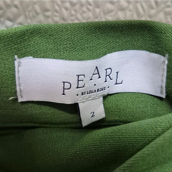 Pearl by Lela Rose Green Cargo Skirt 2 - Picture 3 of 7